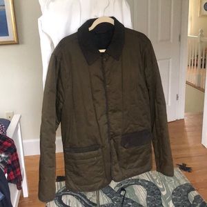 Large Dark Green Jacket.